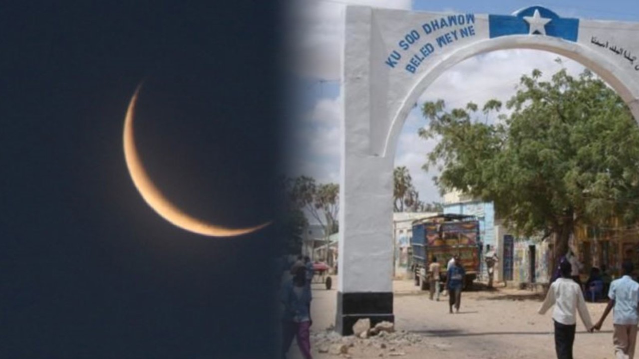 Bilashada Bisha ramadaan oo Caawa laga arkay Baladweyne.