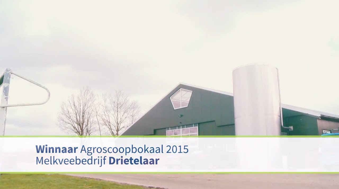 Agroscoopbokaal 2015 Melkvee: Melkveebedrijf Drietelaar