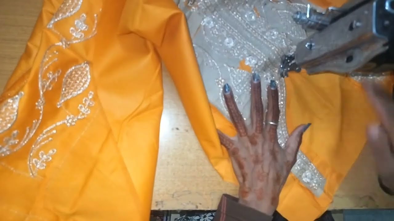 Salwar suit ka gala bnana hua aasan ||neck design 🤩#fashion #fashiontrends 