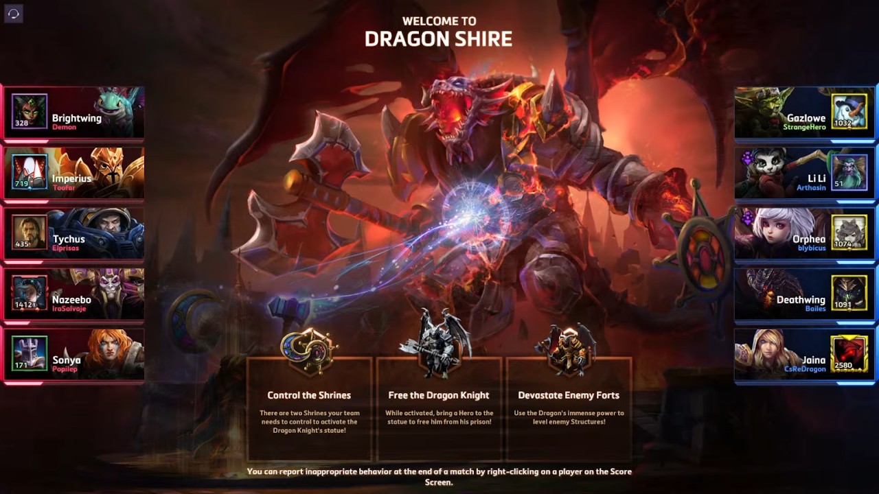 Heroes of the Storm - Quick Match - Dragon Shire