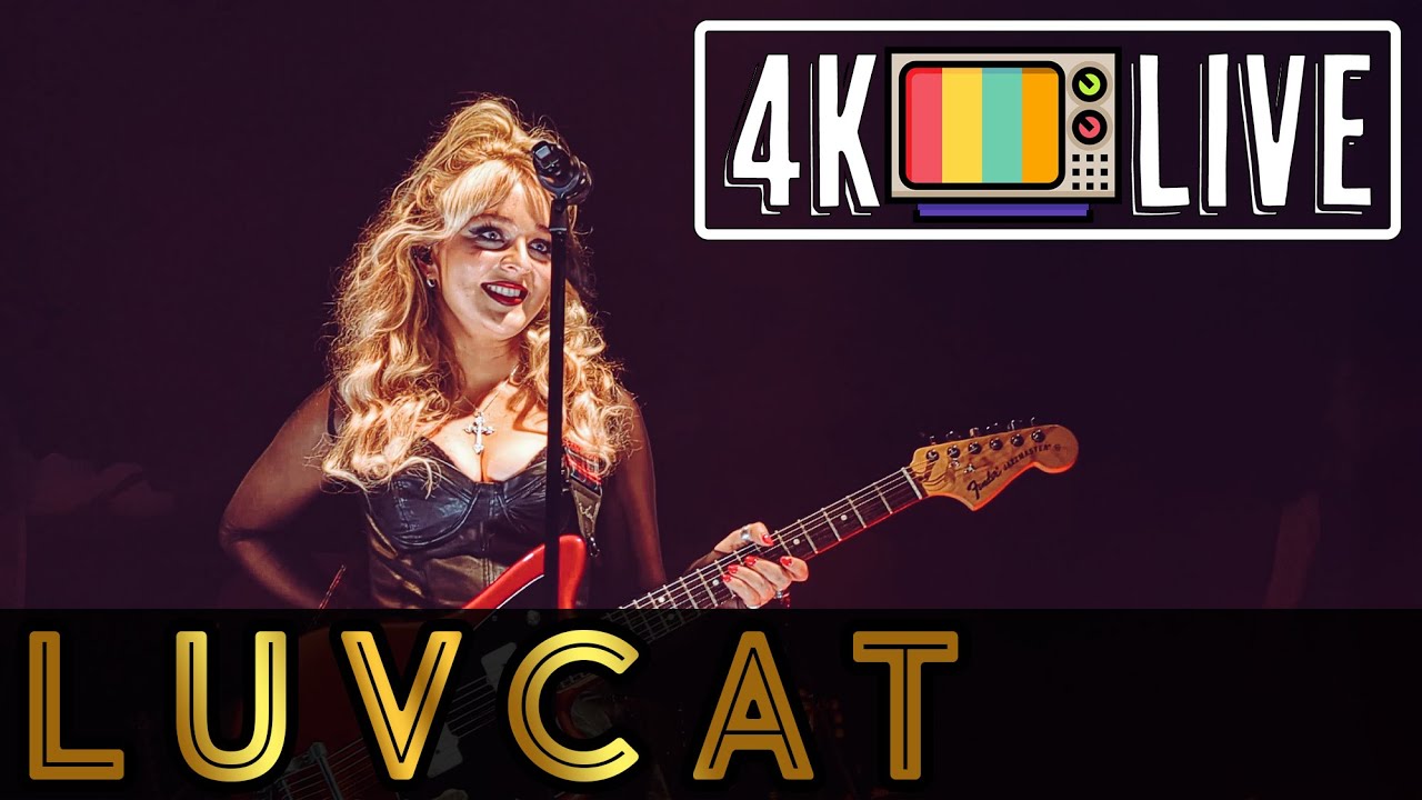 Luvcat - Bad books, live 4k Berlin 2025