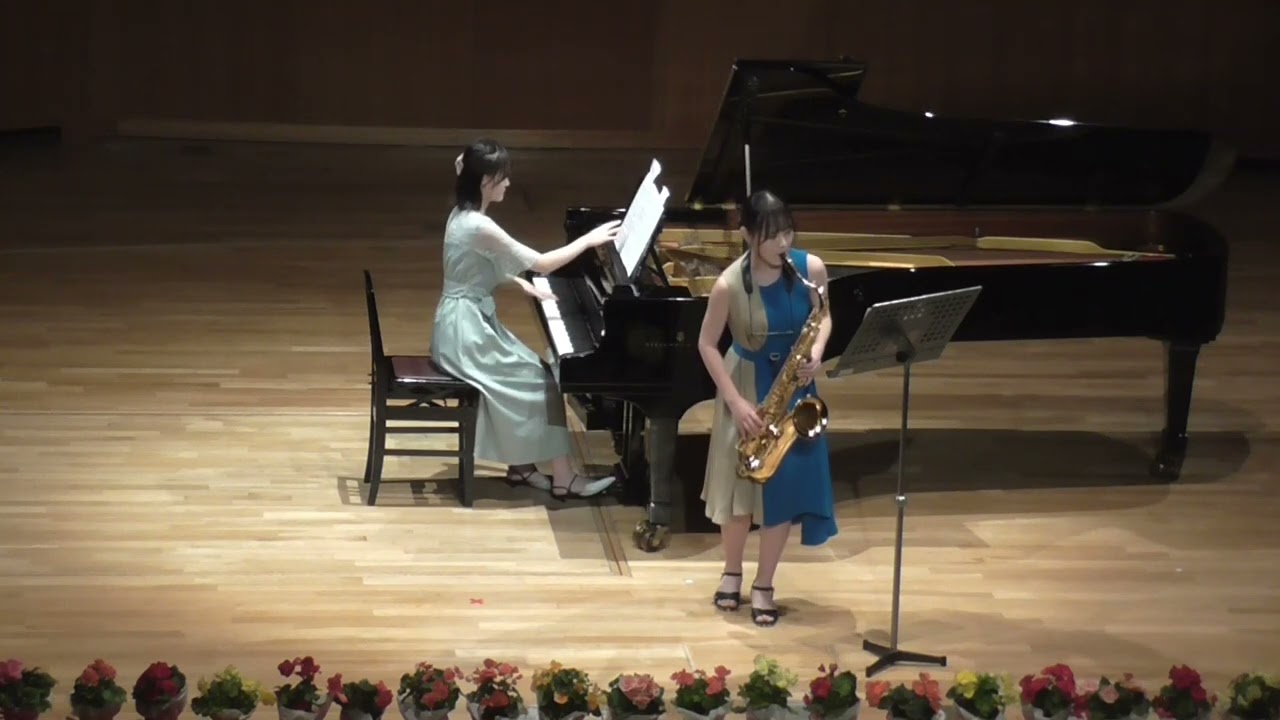 テナーサクソフォンとピアノのための協奏曲 Op.57より（サンジュレー作曲） Concerto for tenor saxophone and piano Op.57 /J.B.Singelee