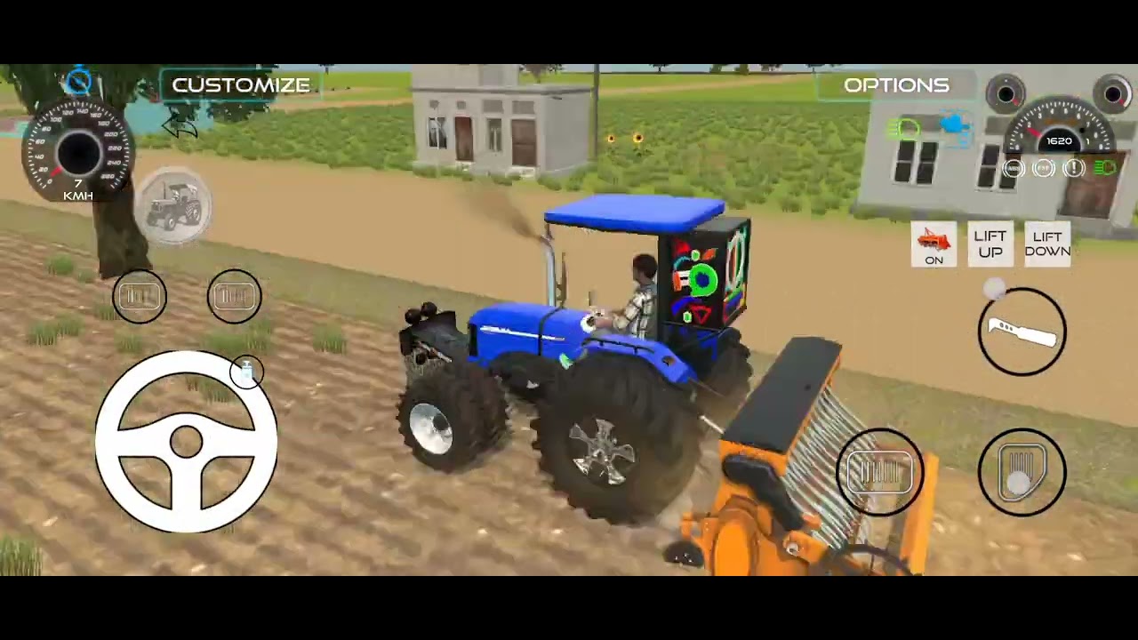 Sonalika 60 HP 4×4 New Map #srgamingking 