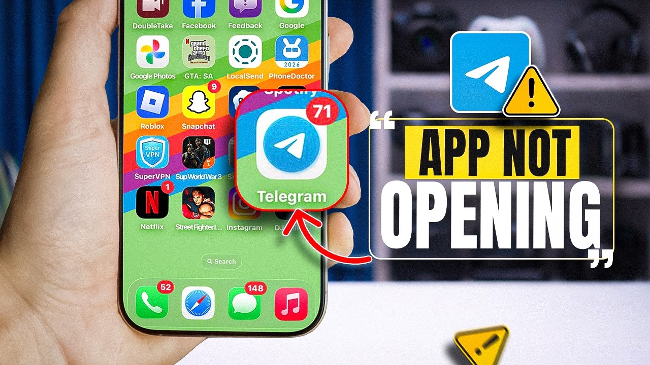 Не работает Telegram на iPhone? Вот как быстро это исправить!