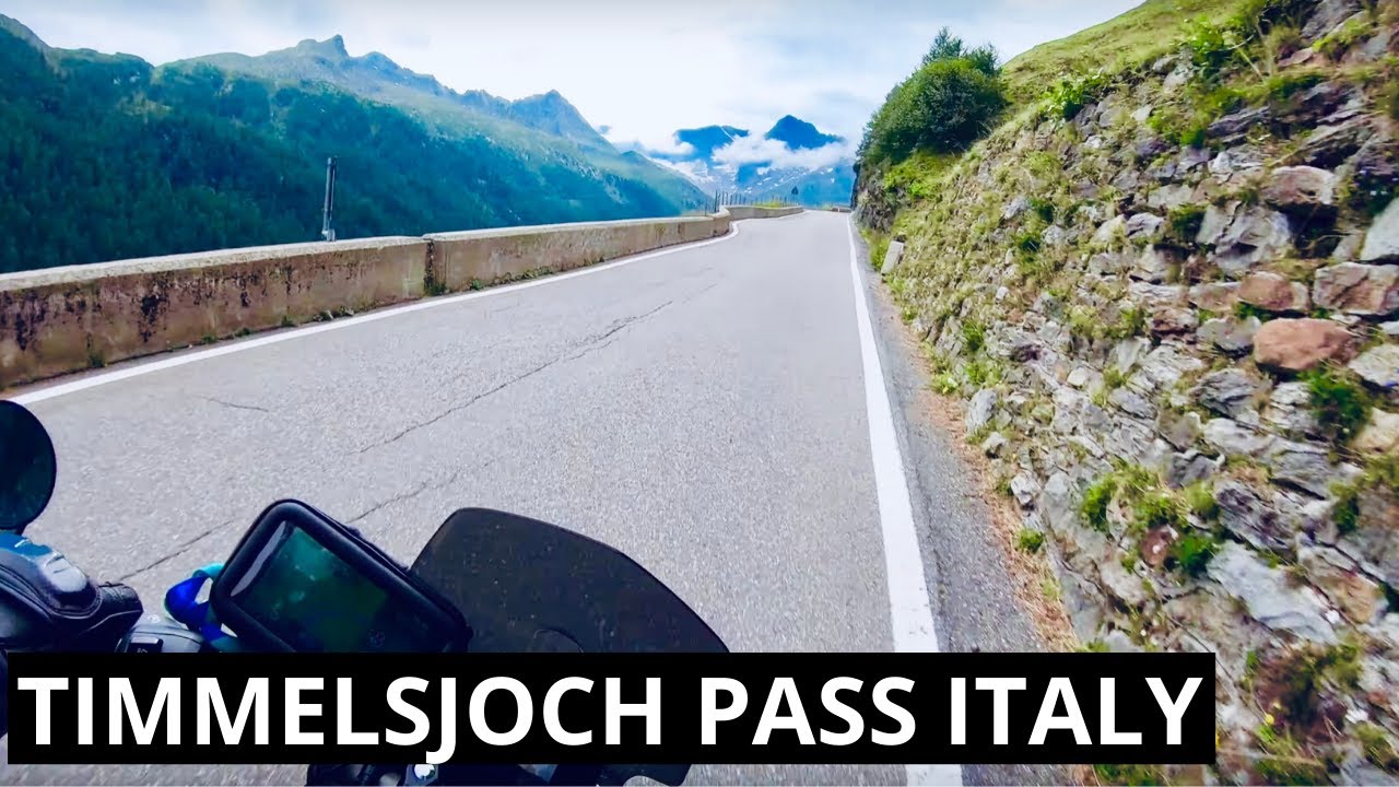 4K | Honda CB650R | Quickshifter & Akrapovic Sound | Timmelsjoch Pass Italian Side