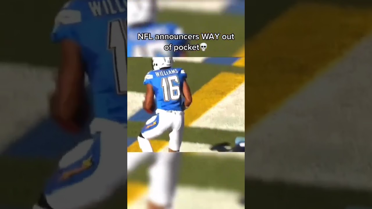 NFL announcers out of pocket for the commentary 🤣🤣