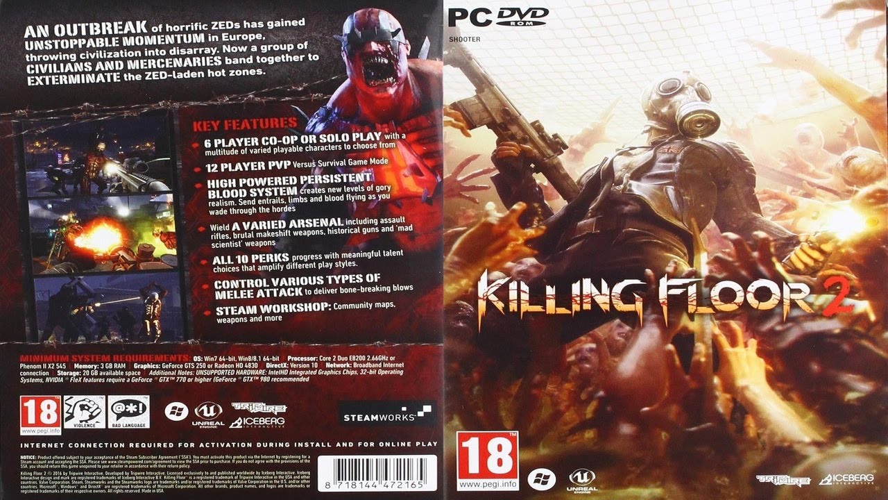 Killing Floor 2 (2016) - Full Gameplay | PC |  UHD | 4K |