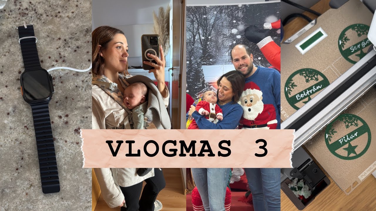 Vlogmas 3 🎄 | Nadie te dice qué NO comprar para tu bebé… hasta ahora 👶🏻😱 Haul hacoo electrónica ⌚️