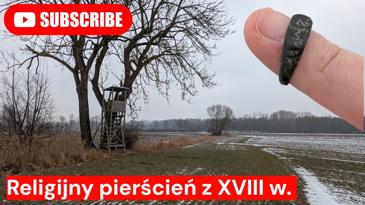 Zmarzlina na polu nie odpuszcza...Religijny pierścień z XVIII wieku ratuje mi dzień. Odc.68