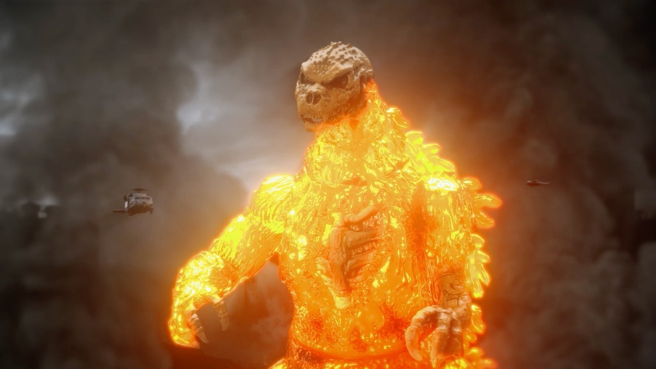 Ghost Godzilla Fights Destoroyah!