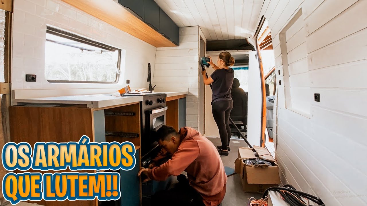 CHEGA DE PROBLEMAS COM OS ARMÁRIOS ABRINDO! Motorhome