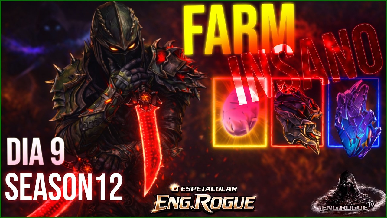 🔥 Rumo aos 2K – Dia 9 S12 | Farm INSANO + Drops Míticos