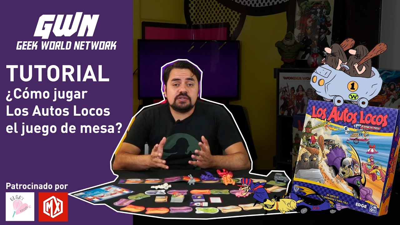 Tutorial ¿Cómo jugar Los Autos Locos juego de mesa?