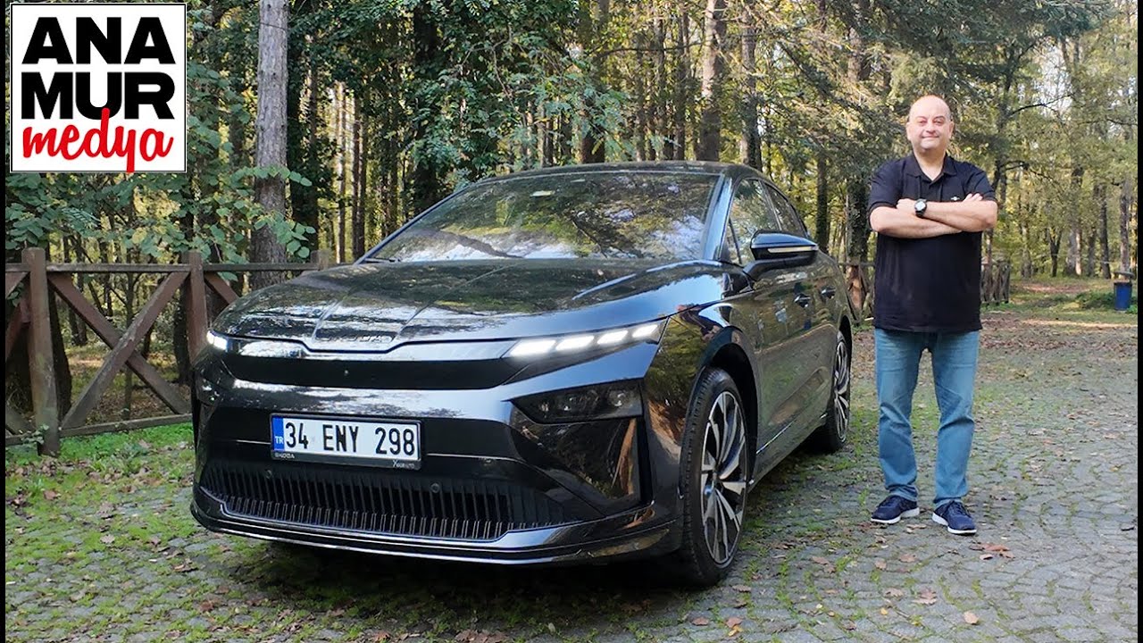 Skoda Enyaq Coupe 60 204 HP e-Sportline 4x2 2025 Test / Emre Anamur / 4K Video
