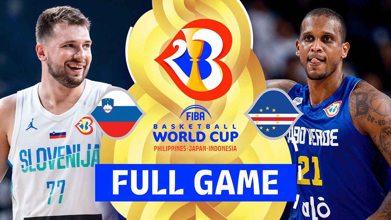 Slovenia v Cape Verde | Full Basketball Game | FIBA Basketball World Cup 2023