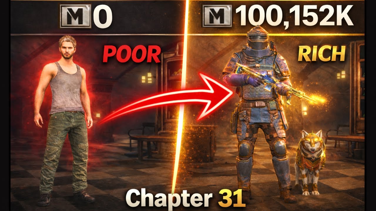 How to Get RICH From Day 1 in Metro Royale Chapter 31! 🤑