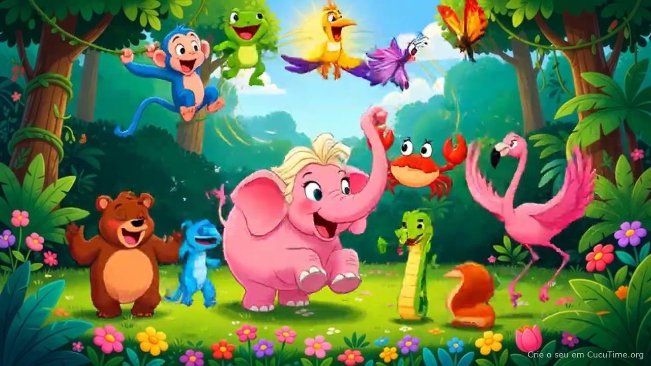 Elsa, a Elefanta e o Banho de Suco