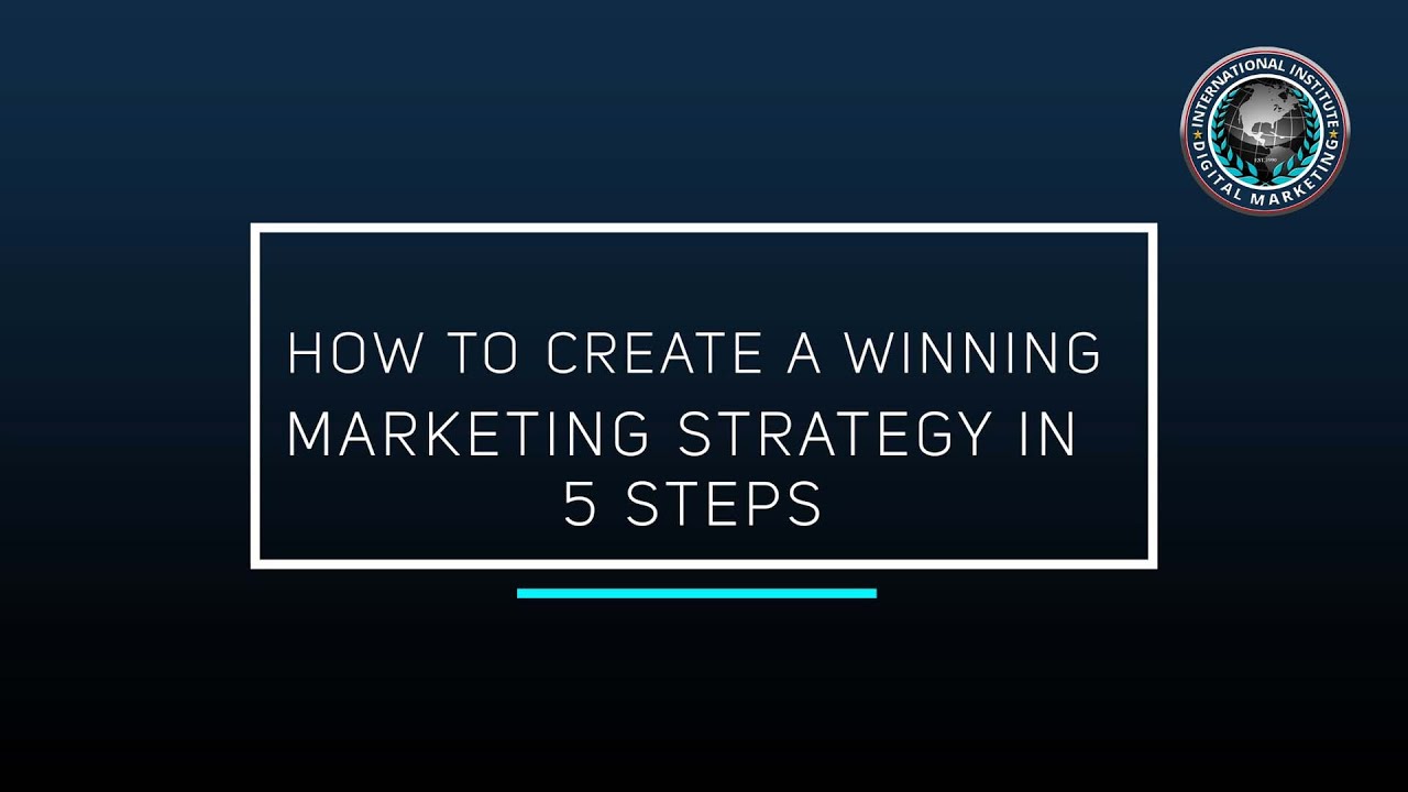 How to create a winning Marketing strategy in 5 steps | ALEPH-GLOBAL SCRUM TEAM &trade;