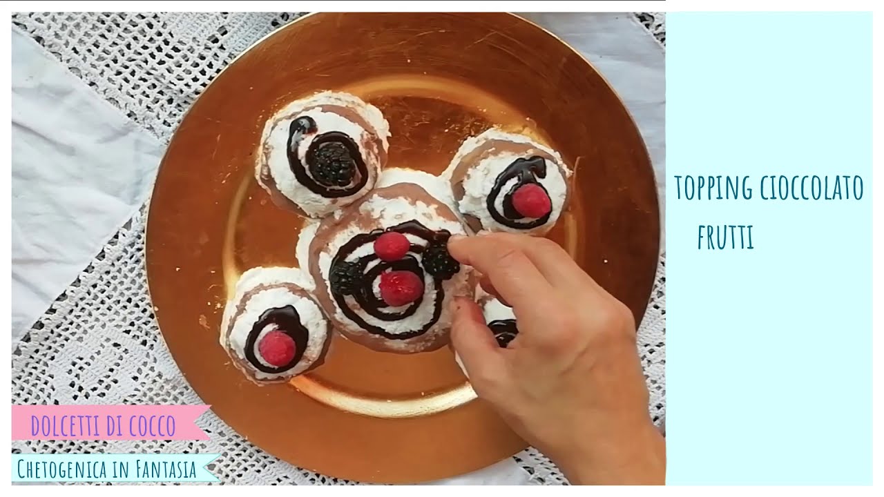 DOLCETTI AL COCCO -Ricetta Chetogenica - BUONISSIMI!!!!