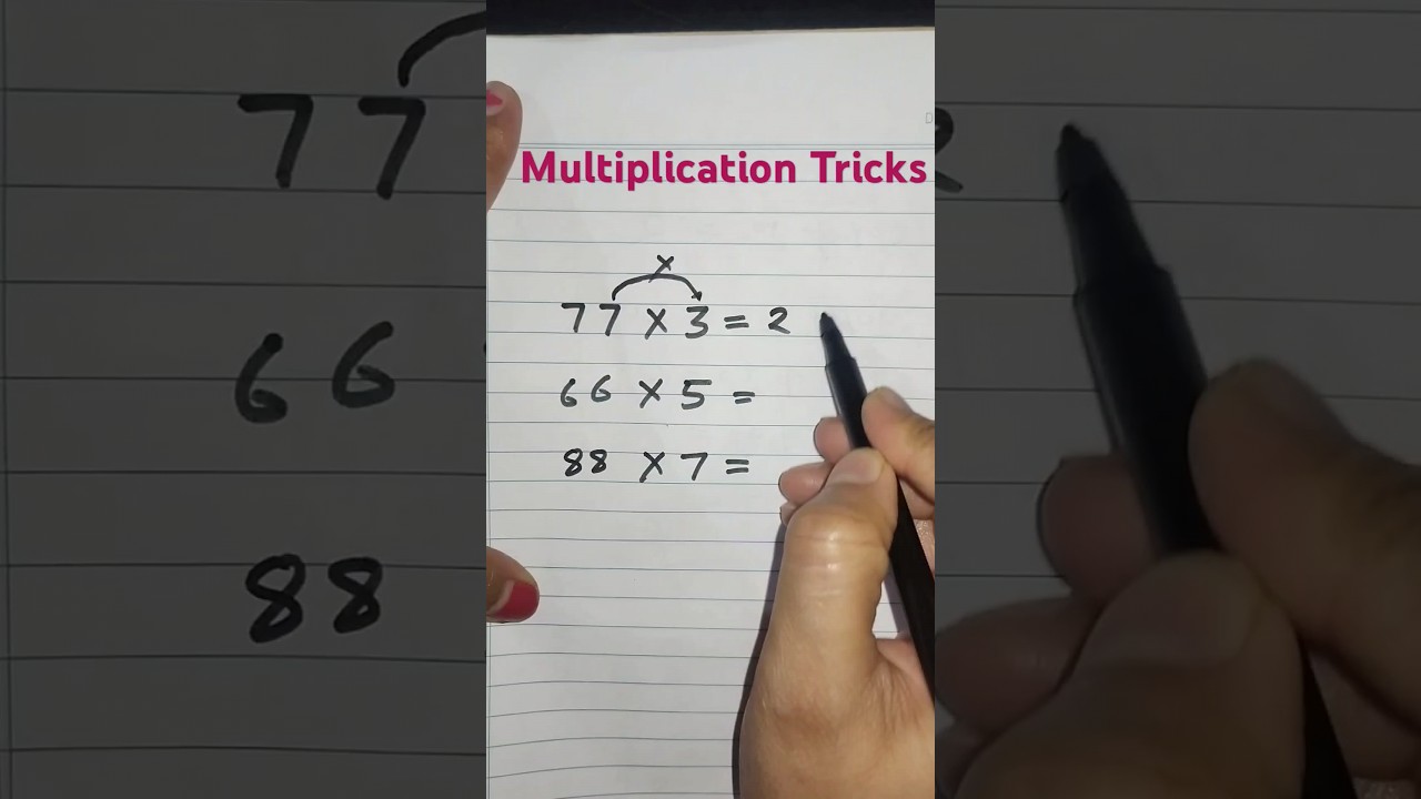 Multiplication Tricks 