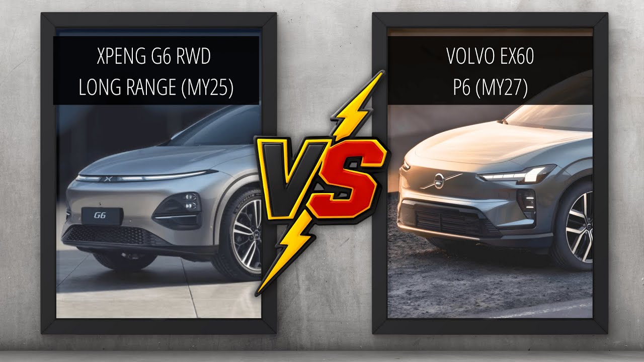 XPENG G6 Long Range (2025) vs Volvo EX60 P6 (MY27) | Which EV Wins? ⚡️