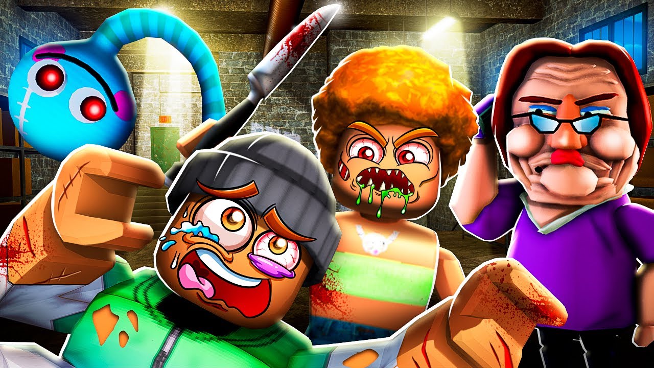 ROBLOX 3 SCARY GAMES #4