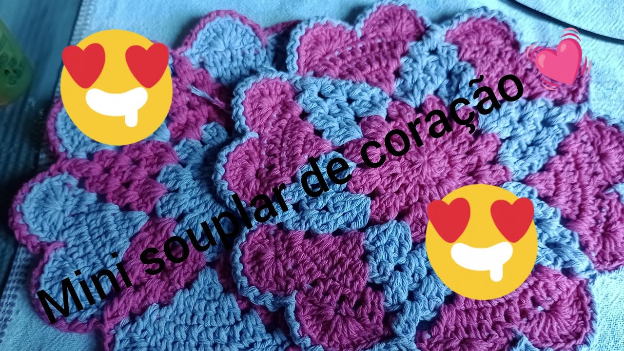 Passo a passo mini souplar de coração ❤️ vc vai amar 