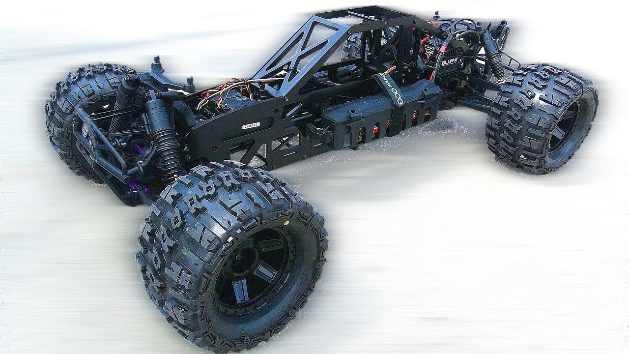 RC ADVENTURES - SAVAGE FLUX HP - TCS 4WD BAJA 1/5 Conversion Kit - 1st Run, 4S Lipo Testing