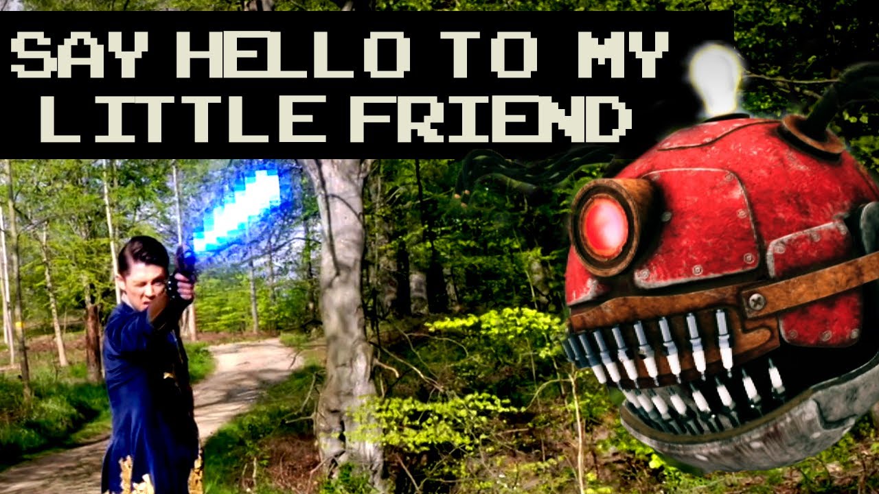 Alex: Say hello to my little friend!! (sista saibo 3)