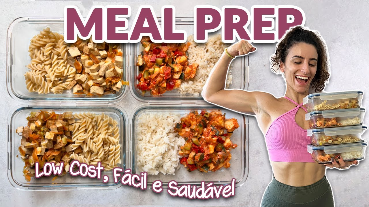 MEAL PREP SAUDÁVEL E LOW COST - preparação dos almoço da semana para o regresso ao trabalho e aulas!