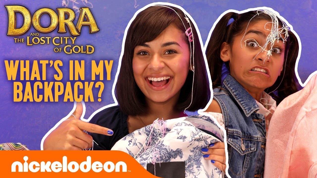 What's in the GEM Sisters’ BACKPACKS?! 🎒 Dora and the Lost City of Gold | Nick