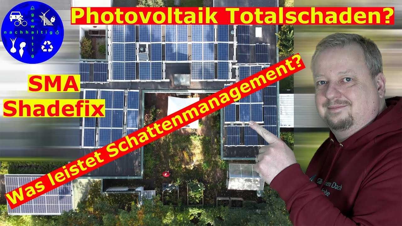 Was leistet das #sma Schattenmanagement? Zahlen unserer Photovoltaikanlage bis zur Vollverschattung