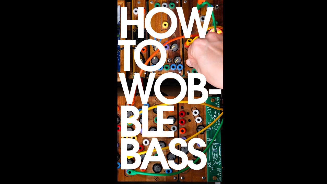 How to patch a wobble bass on Ciat-Lonbarde #shorts