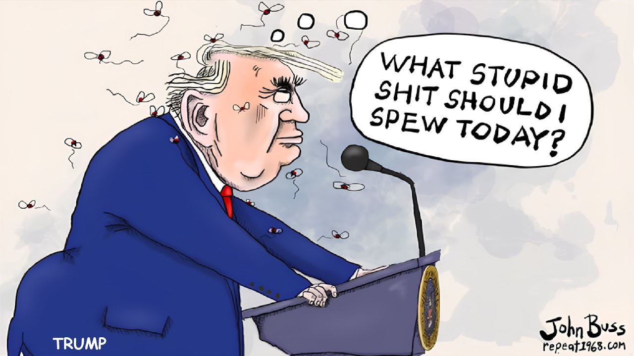 NOVEMBER 27 Funny American Political Cartoon - Breaking News - US Politic Halloween - Trump Satire