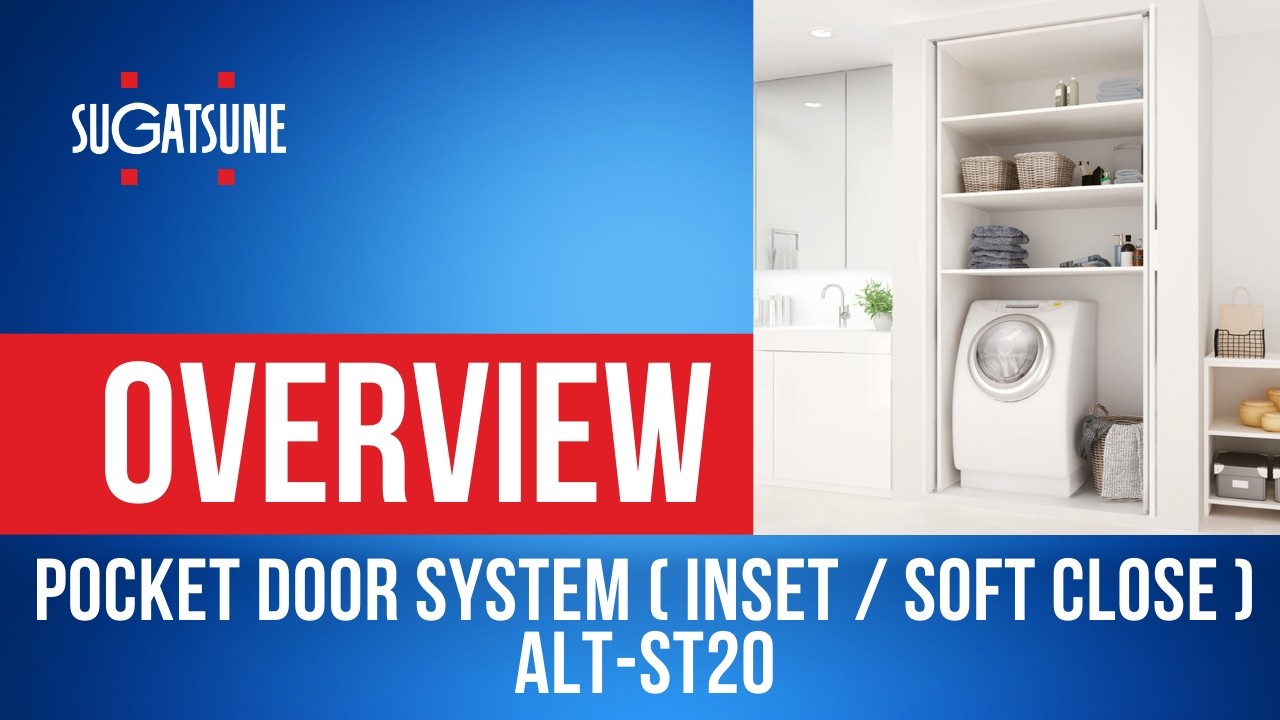 Pocket Door System (Inset/Soft Close) – ALT-ST20