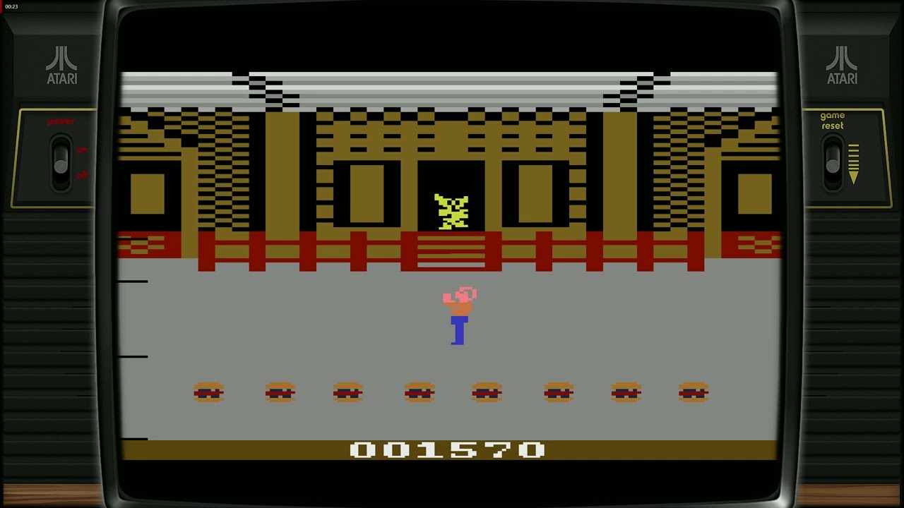 Gremlins Atari 2600 Gameplay – Two-Stage Action Based on the 1984 Movie (Rare Release)