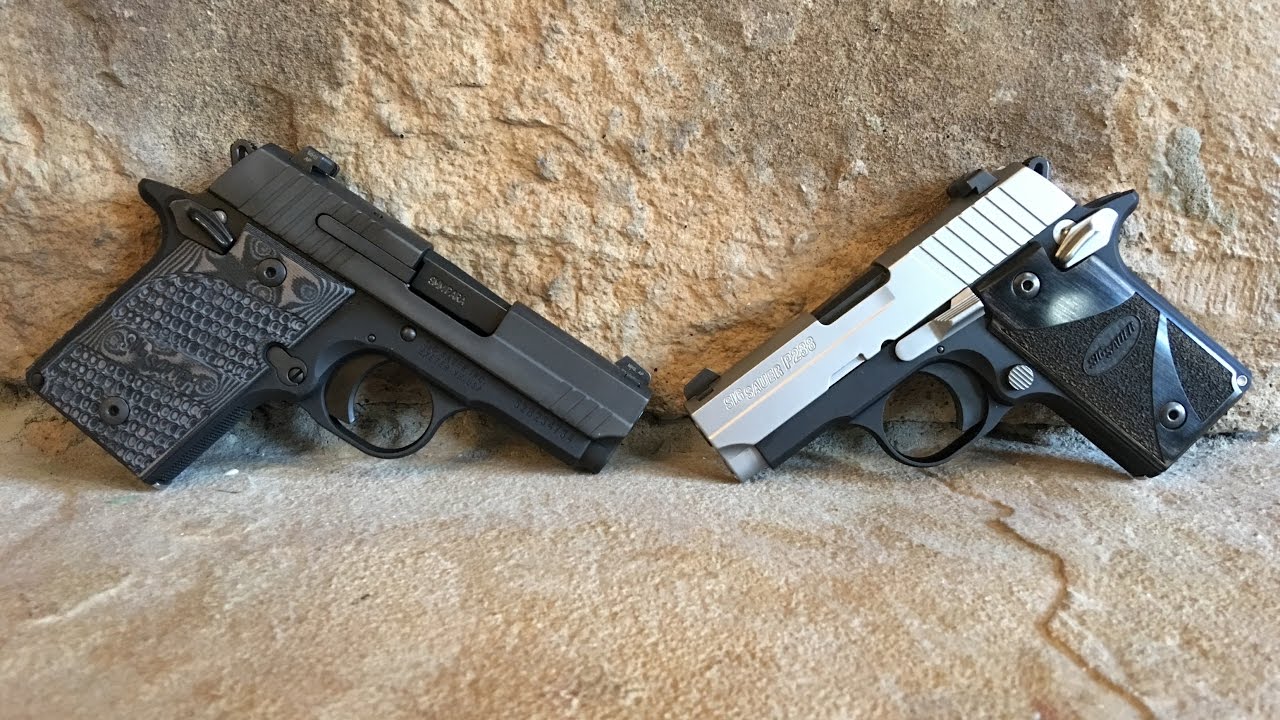 Sig Sauer P238 & P938 - 1911 Concealed Carry Pocket Power!