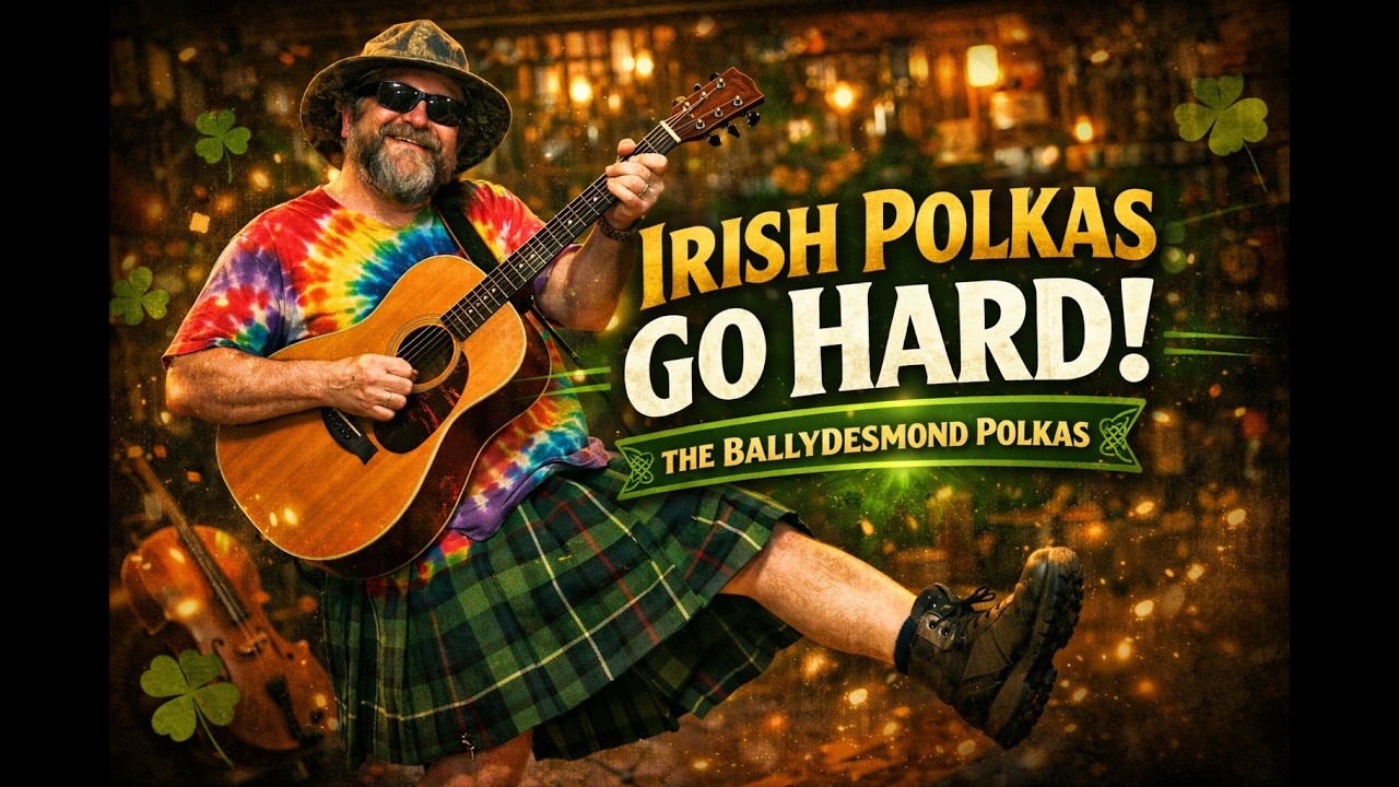 Irish Polkas Go Hard!  The Ballydesmond Polkas (Live Pub Session)