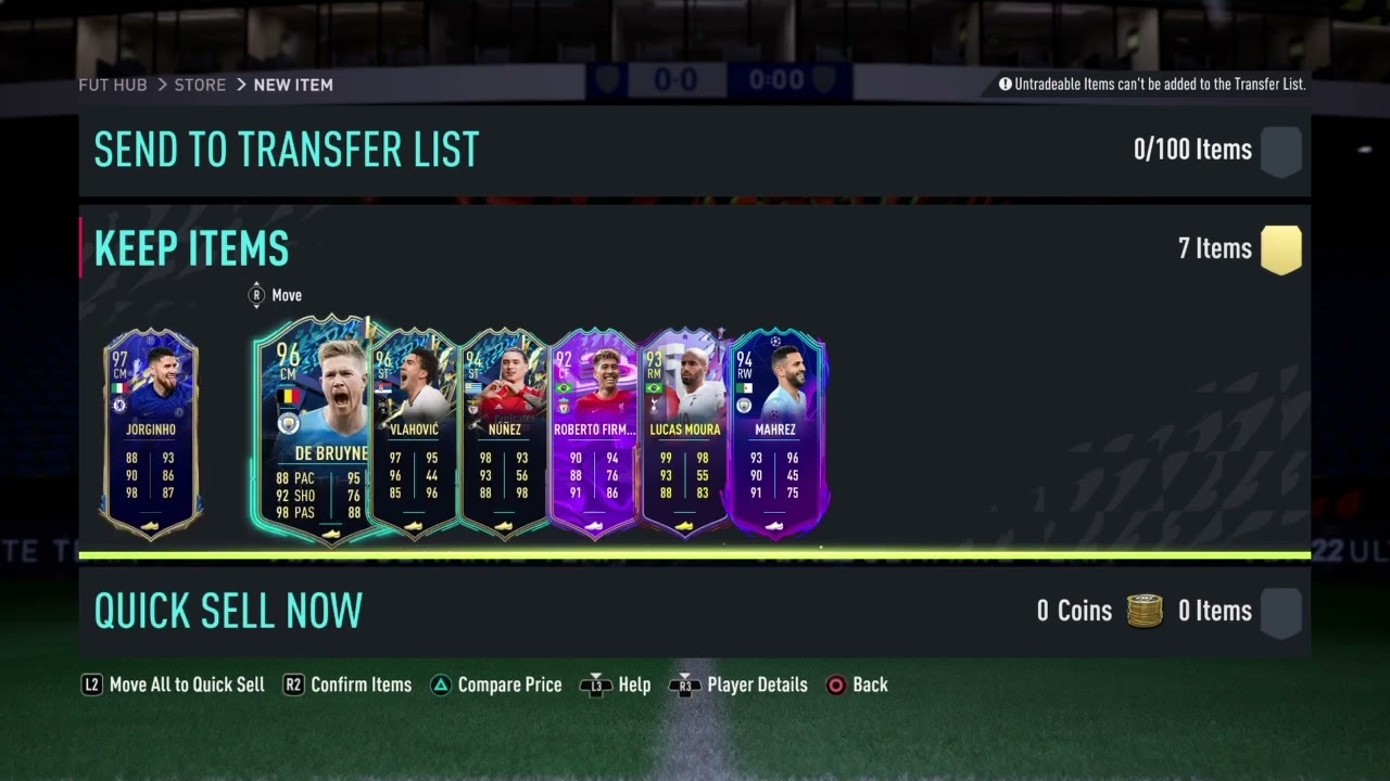 90 x 7 Futties Pack Opening W W W