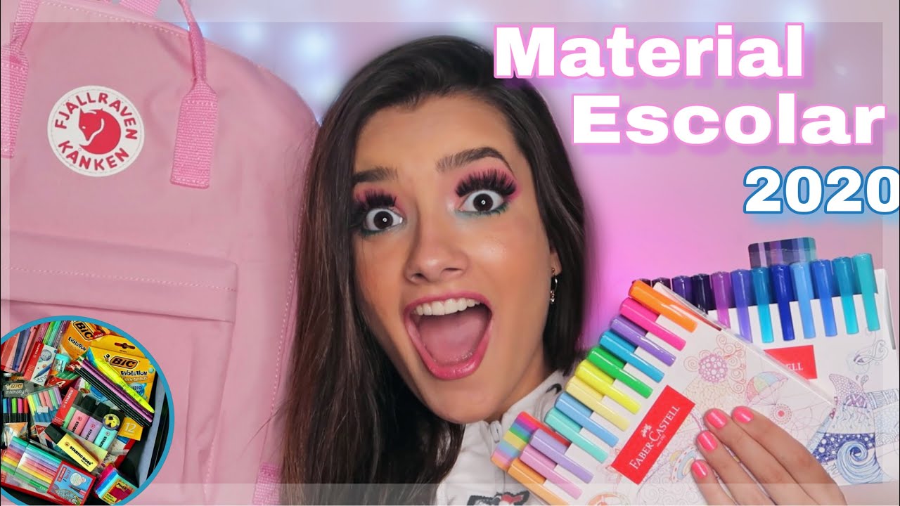 Meu Material Escolar 2020!!!