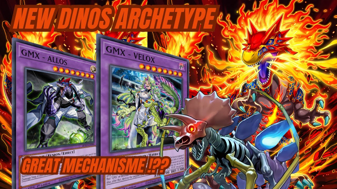 A NEW ARCHETYPE IS HERE !!! GMX FT.Dinos !! The New Adamancipator !?? || MDPRO Replays And Decklist
