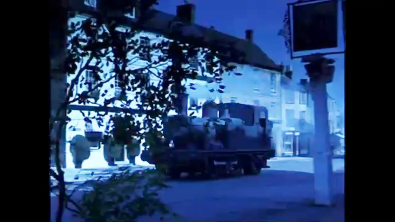 The Titfield Thunderbolt (1953) Road Scene but with the Wallace and Gromit Train Chase Music