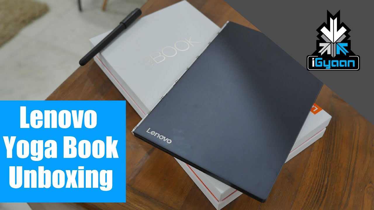 Lenovo Yoga Book Real Pen Windows Unboxing and Quick Look