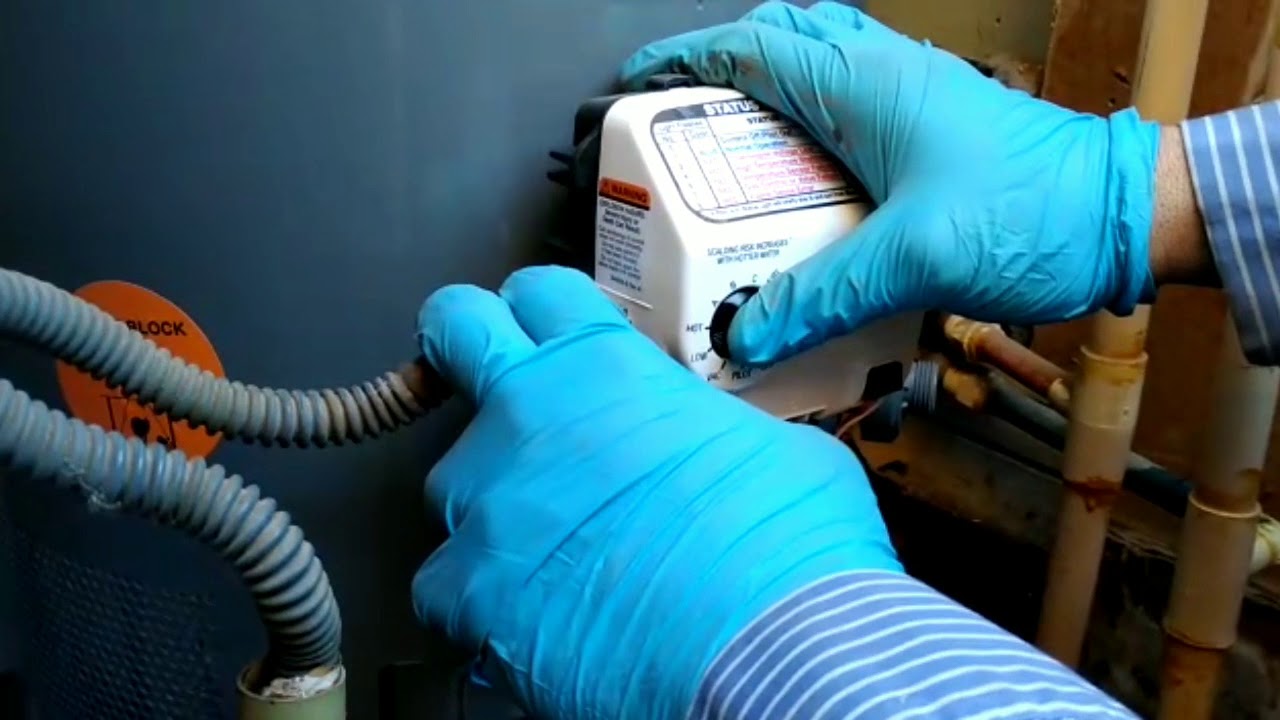 Como prender calentón de agua de gas