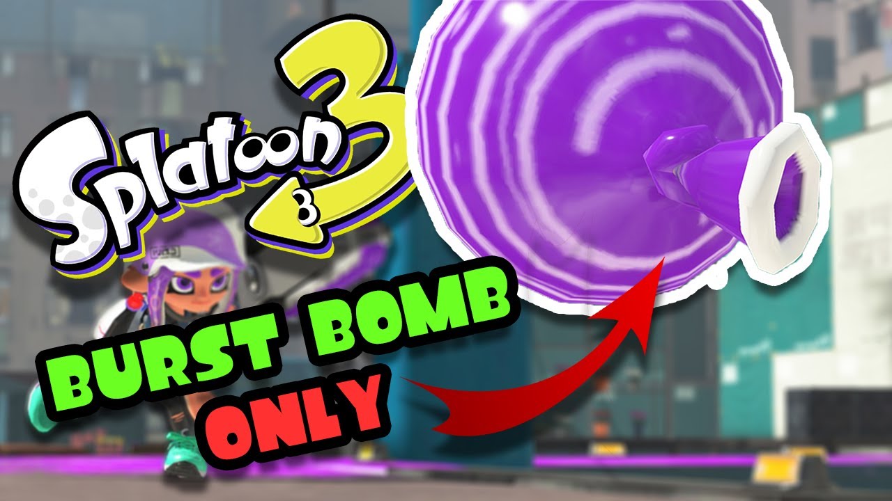 Mission Inkpossible: Burst Bombs ONLY (ft. @AlsEggs , @fragzz , and @ElieDGames )