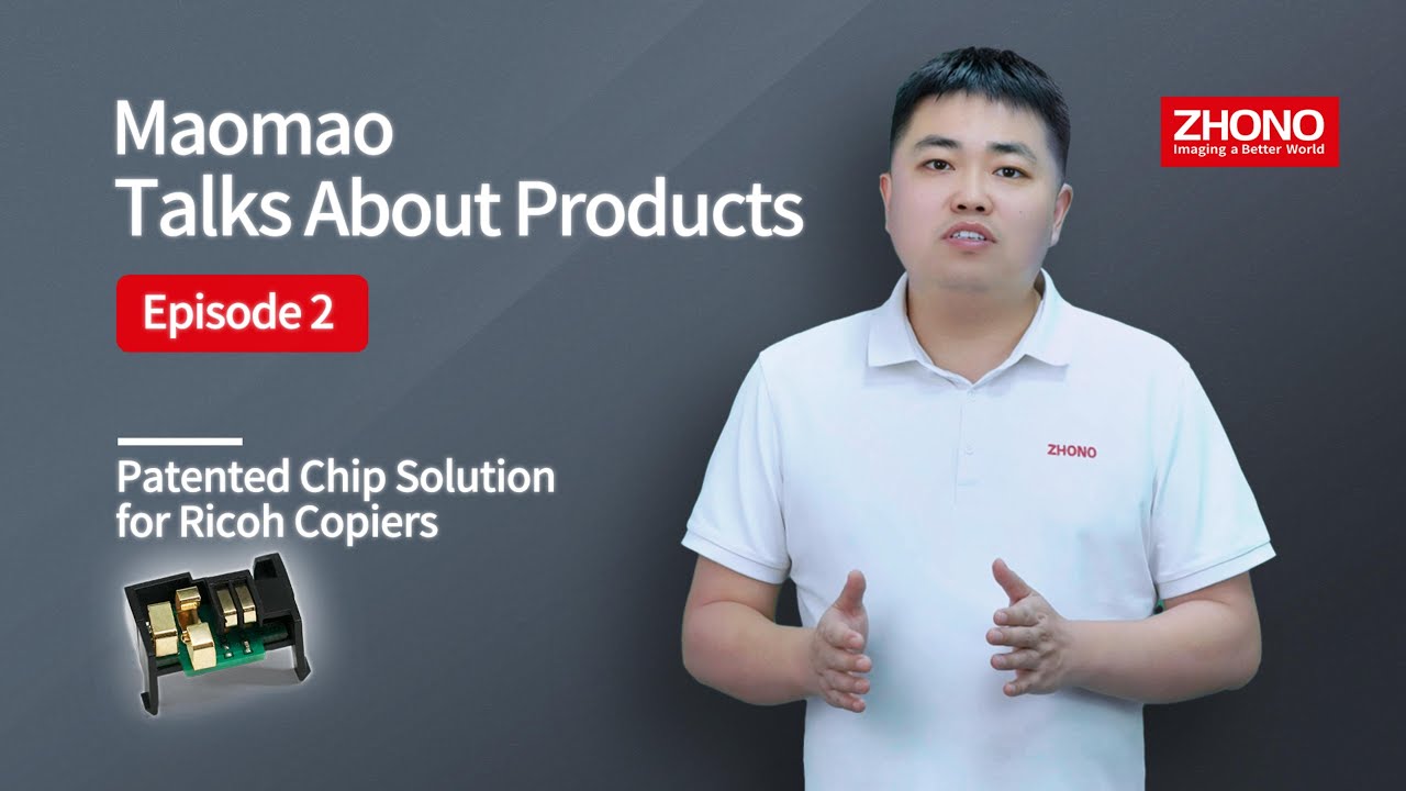 Zhono Patented Compatible Chip Solution for Ricoh Copiers - Comparison Test