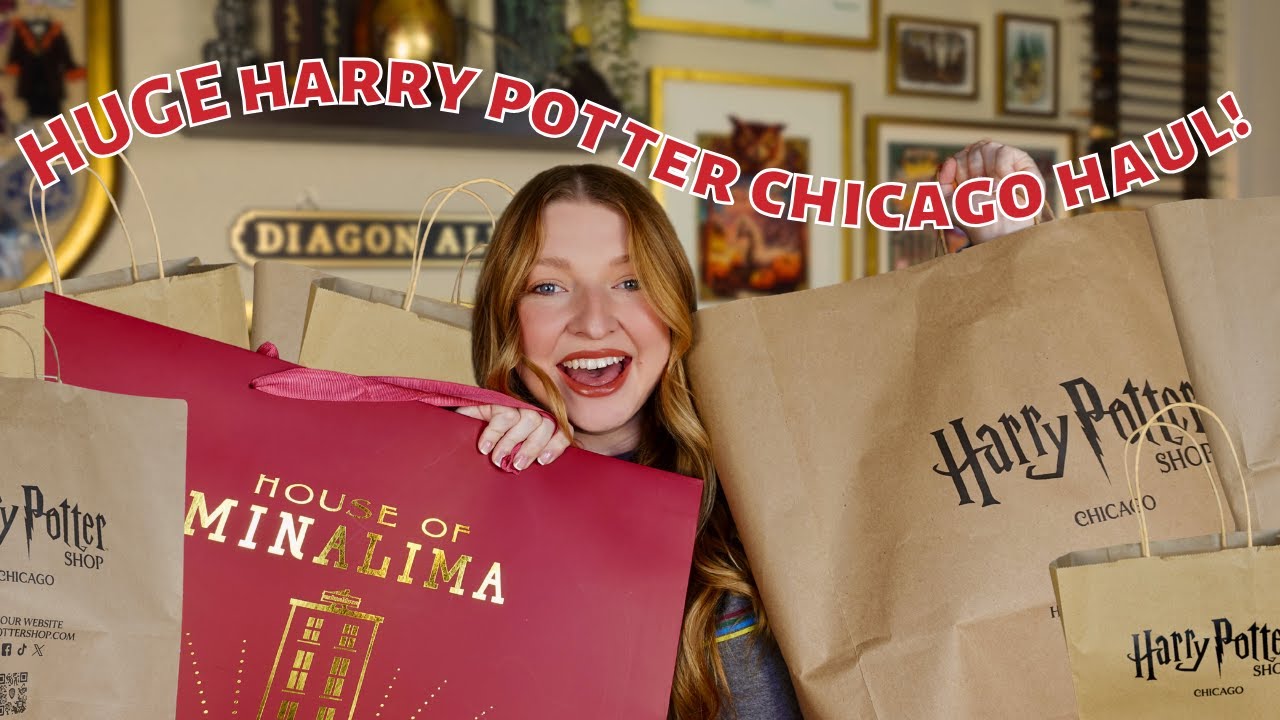 HUGE Harry Potter Chicago Shop HAUL
