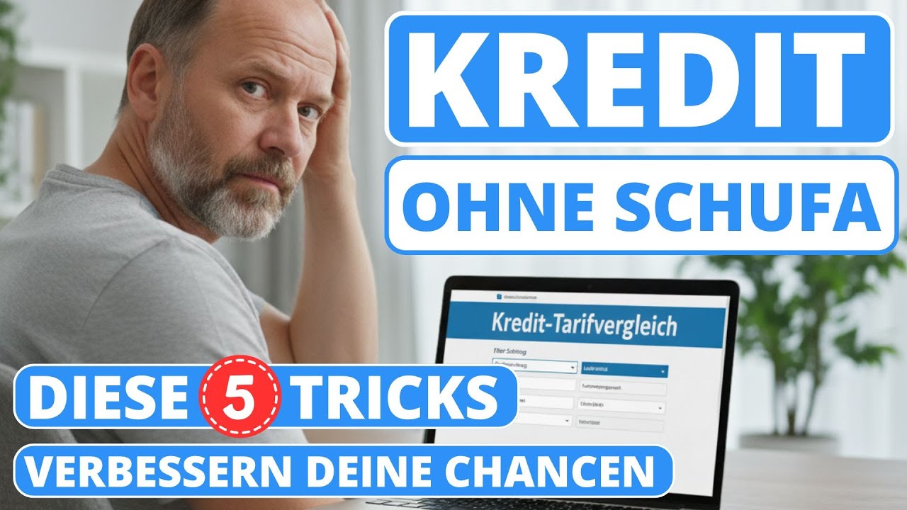 Kredit ohne Schufa - 5 Tricks f&uuml;r bessere Chancen