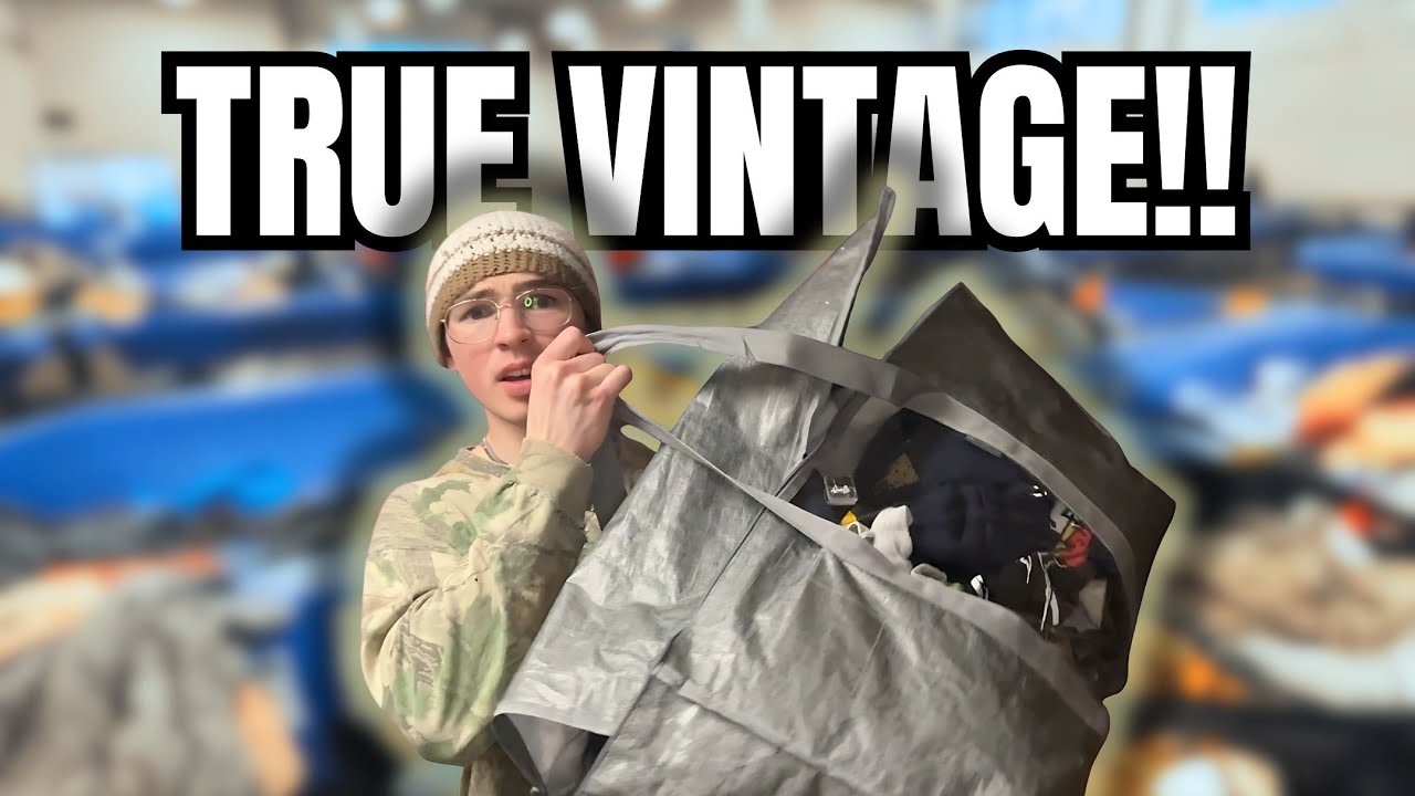 True Vintage FOUND At The BINS!