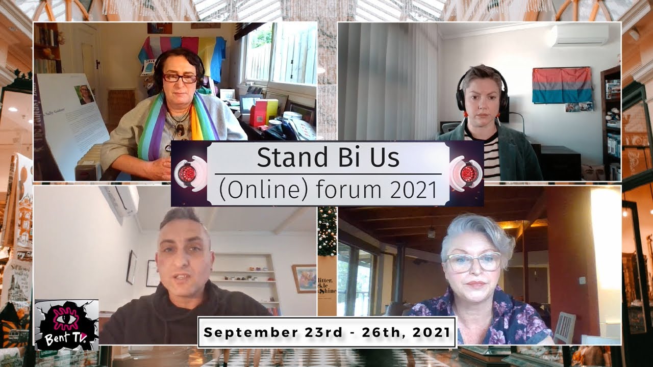 Bent TV: Bi+ Collective AU - Stand Bi Us Forum, Bi+ Visibility Day